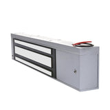 Electric Magnetic Lock Holding Force for Access Control Single Door12V 280KG - Front View