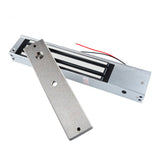 Electric Magnetic Lock Holding Force for Access Control Single Door12V 280KG - Top-Down View