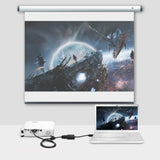 DisplayPort Male to VGA Female Gold-Plated DP Display Port to VGA Adapter - Close-Up Angle