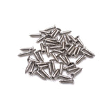 Pack of 6 Hinge 3.5 Inch Stainless Steel Door Hinges Cabinet Door Hinges Furniture - Top-Down View