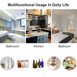 Black Bathroom Shower Shelf Kitchen Rack Storage Shelves Shampoo Holder Organizer - Close-Up Angle