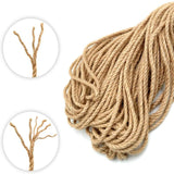 100m Sisal 5mm Rope Natural Twine Cord Thick Jute Hemp Manila  Crafting Home Decor - Side View