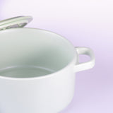 3.5L Ceramic Cooking Pot Clay Pot Japanese Donabe Chinese Ceramic Claypot Cookware Stockpot Lid - Side View