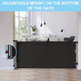 Retractable 3M Doorways Hallways Stairs Baby Gate Dog Pet Gate Indoor Outdoor Safety Gates - Top-Down View