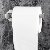 Toilet Paper brushed Holder Self Adhesive Bathroom Paper Roll Holder Roll Holder 304 - Side View
