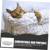 Hopet Small Flower Bag Cat Dog Bed Dog House Pet Puppy Kitten Sleepping Bed Sofa - Side View