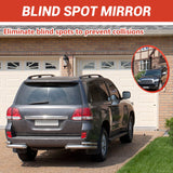 30cm Traffic Blind Spots Curved Convex Mirror Wide Angle for Driveway Warehouse Garage Security - Front View