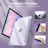 Lavender Soft TPU Case for iPad 10.9 Inch 2022 with Apple Pencil Holder and Auto Wake/Sleep Feature - Extra Image