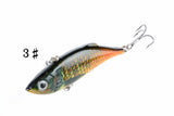 4x 8cm Vib Bait Fishing Lure Lures Hook Tackle Saltwater - Extra Image