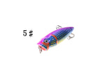6X 3.5cm Popper Poppers Fishing Lure Lures Surface Tackle Fresh Saltwater - Extra Image