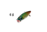 6X 3.5cm Popper Poppers Fishing Lure Lures Surface Tackle Fresh Saltwater - Extra Image