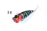 4X 6.5cm Popper Poppers Fishing Lure Lures Surface Tackle Fresh Saltwater - Close-Up Angle