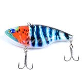 5X Popper Poppers Fishing Vib Lure Lures Surface Tackle Fresh Saltwater - Rear View