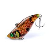 7x Popper Poppers 5.8cm Fishing Lure Lures Surface Tackle Fresh Saltwater - Rear View