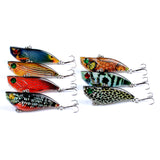 7x Popper Poppers 5.8cm Fishing Lure Lures Surface Tackle Fresh Saltwater - Extra Image