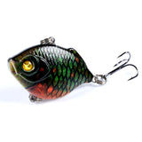8x Popper Poppers 4.5cm Fishing Lure Lures Surface Tackle Fresh Saltwater - Side View