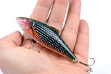 4x 8.5cm Vib Bait Fishing Lure Lures Hook Tackle Saltwater - Front View