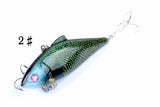 4x 8.5cm Vib Bait Fishing Lure Lures Hook Tackle Saltwater - Rear View