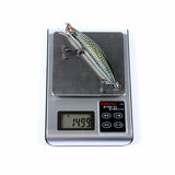5X Popper Poppers 12.3cm Fishing Lure Lures Surface Tackle Fresh Saltwater - Side View