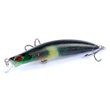5X Popper Poppers 12.3cm Fishing Lure Lures Surface Tackle Fresh Saltwater - Top-Down View