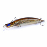 5X Popper Poppers 12.3cm Fishing Lure Lures Surface Tackle Fresh Saltwater - Low Angle