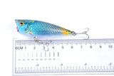 6X 6cm Popper Poppers Fishing Lure Lures Surface Tackle Fresh Saltwater - Extra Image