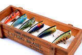 6X 6cm Popper Poppers Fishing Lure Lures Surface Tackle Fresh Saltwater - Front View