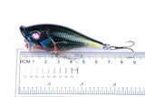 4X 6.5cm Popper Poppers Fishing Lure Lures Surface Tackle Fresh Saltwater - Extra Image