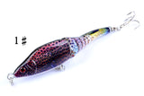 6x 9.5cm Vib Bait Fishing Lure Lures Hook Tackle Saltwater - Front View