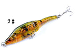 6x 9.5cm Vib Bait Fishing Lure Lures Hook Tackle Saltwater - Side View