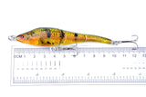 6x 9.5cm Vib Bait Fishing Lure Lures Hook Tackle Saltwater - Low Angle