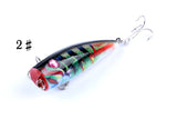 4X 6.8cm Popper Poppers Fishing Lure Lures Surface Tackle Saltwater - Rear View