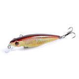 6x Popper Poppers 8.6cm Fishing Lure Lures Surface Tackle Fresh Saltwater - 45-Degree Angle