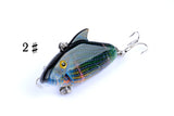 4x 5.5cm Vib Bait Fishing Lure Lures Hook Tackle Saltwater - 45-Degree Angle