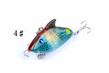4x 5.5cm Vib Bait Fishing Lure Lures Hook Tackle Saltwater - Close-Up Angle