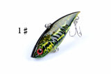 6x 6.5cm Vib Bait Fishing Lure Lures Hook Tackle Saltwater - Side View