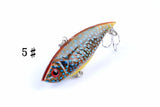6x 6.5cm Vib Bait Fishing Lure Lures Hook Tackle Saltwater - Close-Up Angle