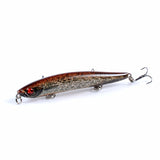 6x Popper Poppers 9.3cm Fishing Lure Lures Surface Tackle Fresh Saltwater - Front View