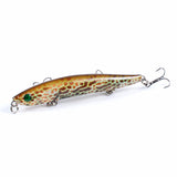 6x Popper Poppers 9.3cm Fishing Lure Lures Surface Tackle Fresh Saltwater - Rear View