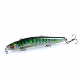 6x Popper Poppers 9.3cm Fishing Lure Lures Surface Tackle Fresh Saltwater - Close-Up Angle