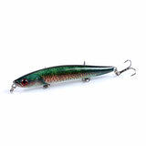 6x Popper Poppers 9.3cm Fishing Lure Lures Surface Tackle Fresh Saltwater - Low Angle
