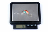 6x 3cm Popper Crank Bait Fishing Lure Lures Surface Tackle Saltwater - Extra Image