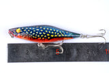 5X 7.5cm Popper Poppers Fishing Lure Lures Surface Tackle Fresh Saltwater - Extra Image