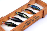 5X 7.5cm Popper Poppers Fishing Lure Lures Surface Tackle Fresh Saltwater - Front View