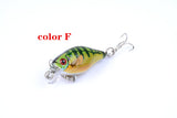 6x 4.3cm Popper Crank Bait Fishing Lure Lures Surface Tackle Saltwater - Extra Image