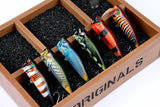 6X 7cm Popper Poppers Fishing Lure Lures Surface Tackle Fresh Saltwater - Side View