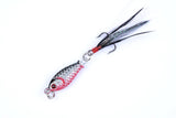 4x 6g Metal Spoon Fishing Hard Lure Spinner Spoon Baits - Side View