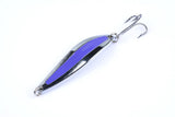 4x 10g Metal Spoon Fishing Hard Lure Spinner Spoon Baits - 45-Degree Angle