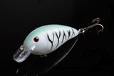 5x 8.5cm Popper Crank Bait Fishing Lure Lures Surface Tackle Saltwater - Rear View