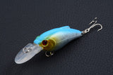 8x 7.5cm Popper Crank Bait Fishing Lure Lures Surface Tackle Saltwater - Close-Up Angle